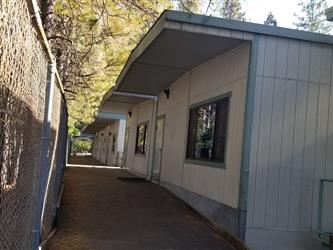 the fronts of school buildings
