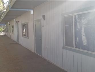 the front of a school building