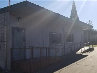 the front of a building